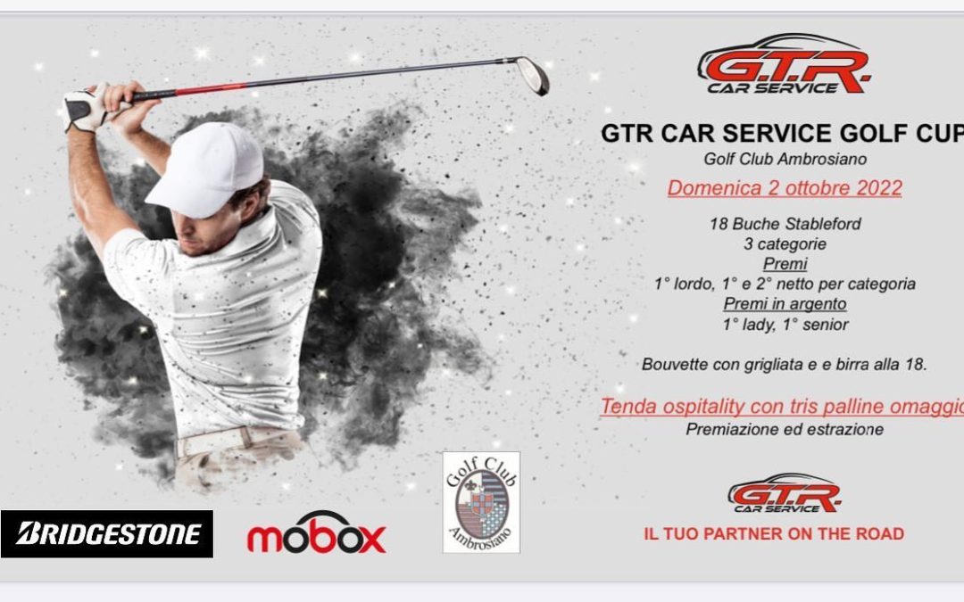 GTR car service golf cup 2022 golf club ambrosiano